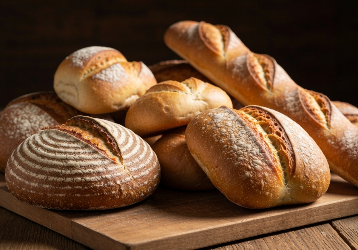Pães artesanais da Padaria São João